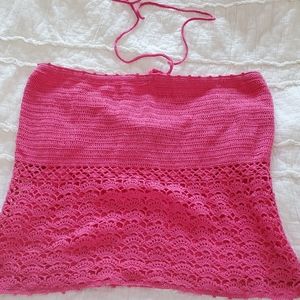 Lily Pulitzer Crochet crop top